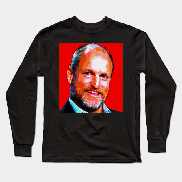 woody harrelson Long Sleeve T-Shirt by oryan80